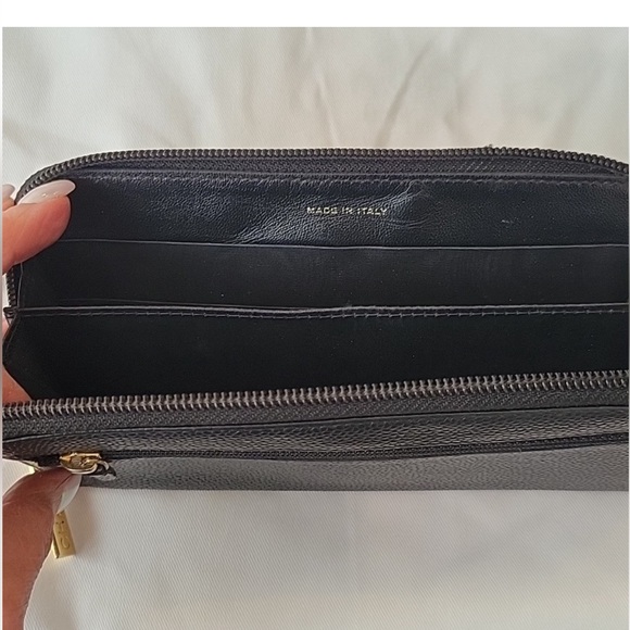 100% authentic CHANEL caviar leather long wallet - Picture 9 of 14